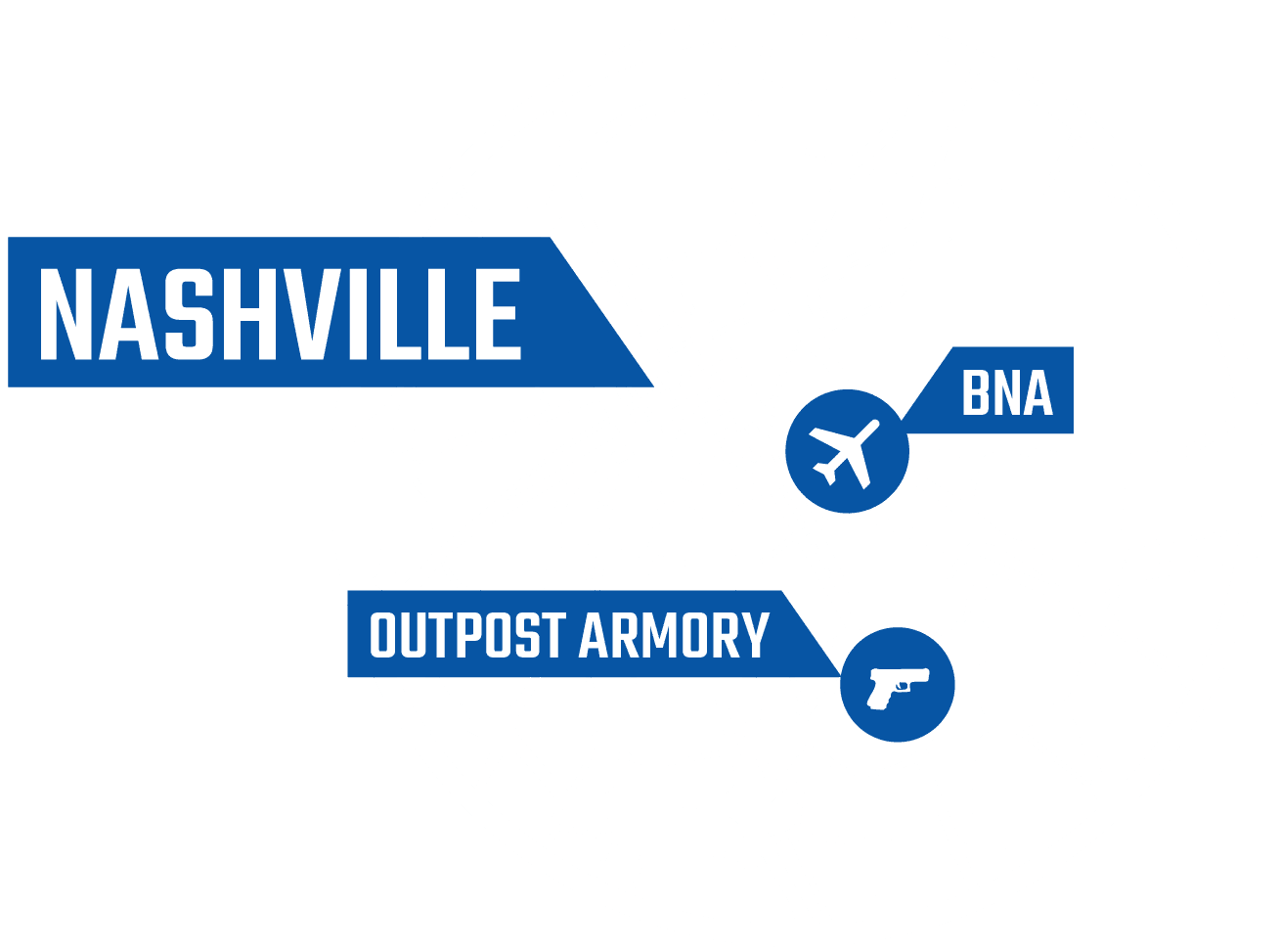 Map - Gun Murfreesboro & Nashville - The OutPost Armory