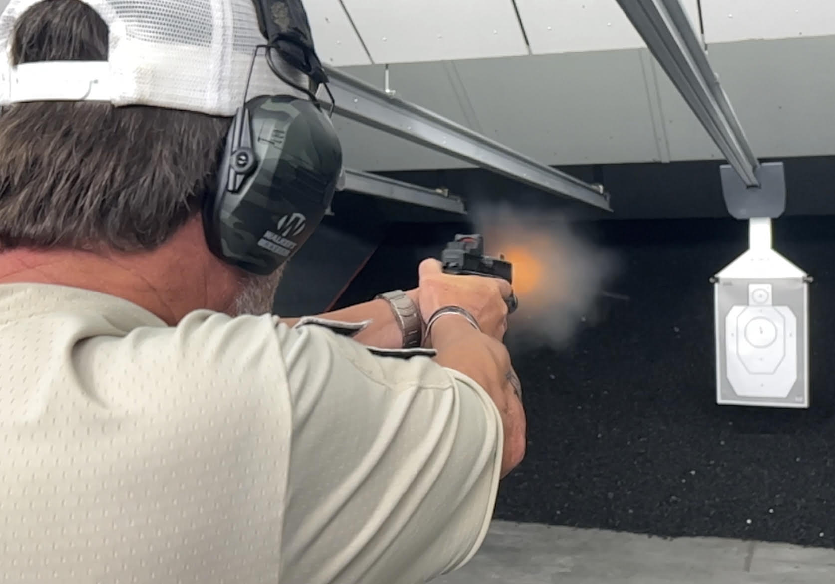 man at a gun safety class in nashville, tn